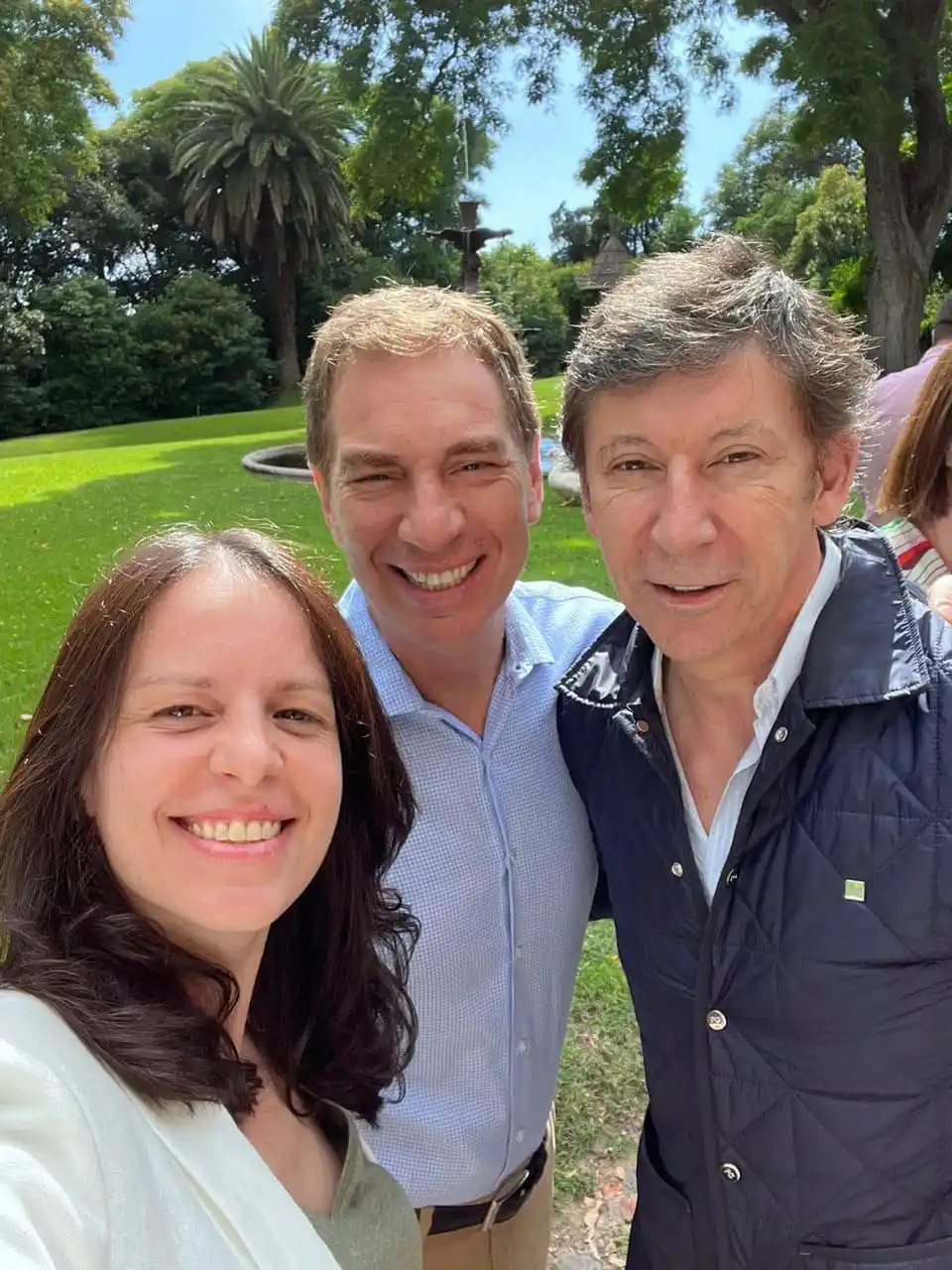 De cara al 2023: Diego Santilli, Gustavo Posse y Soledad Martínez se mostraron juntos en un evento de San Isidro
