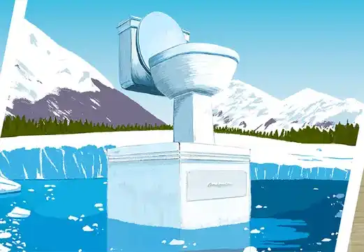 El aumento del nivel del mar pone en riesgo infraestructuras y servicios de saneamiento costeros.  Foto: Agencia NA (ONU)