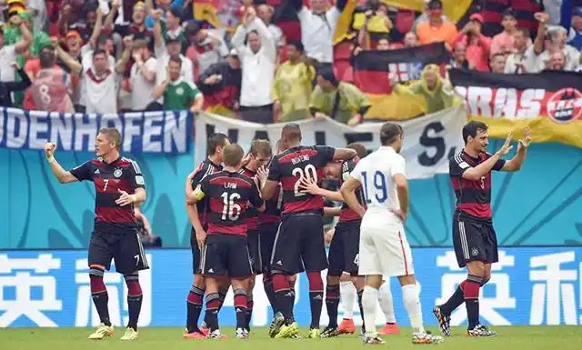 Alemania venció a Estados Unidos y los dos clasificaron a octavos