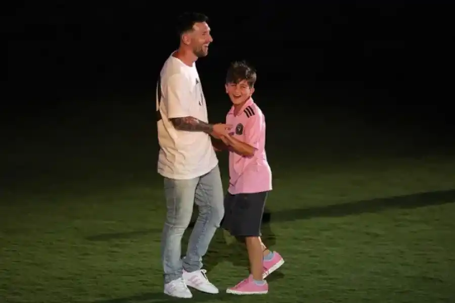 Thiago Messi se suma a las inferiores del Inter Miami