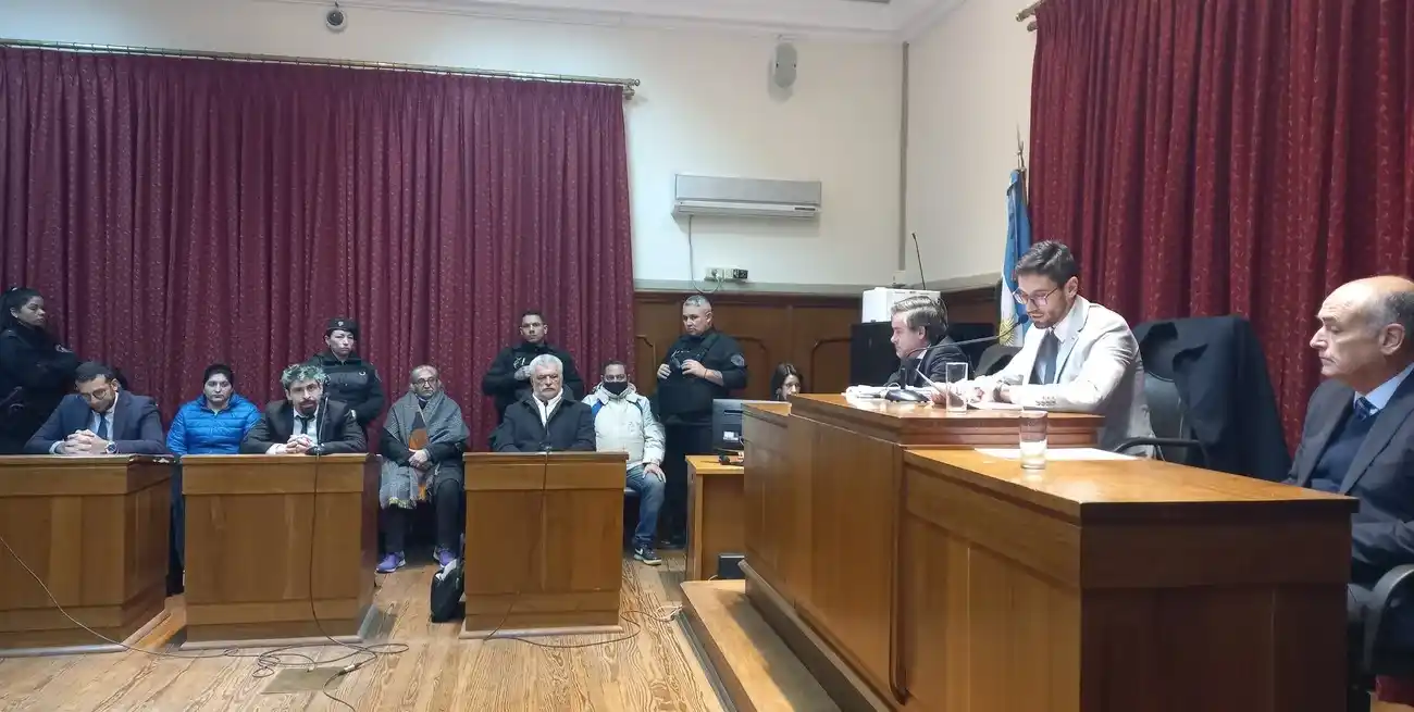 El momento de la lectura de la sentencia. Crédito: Flavio Raina