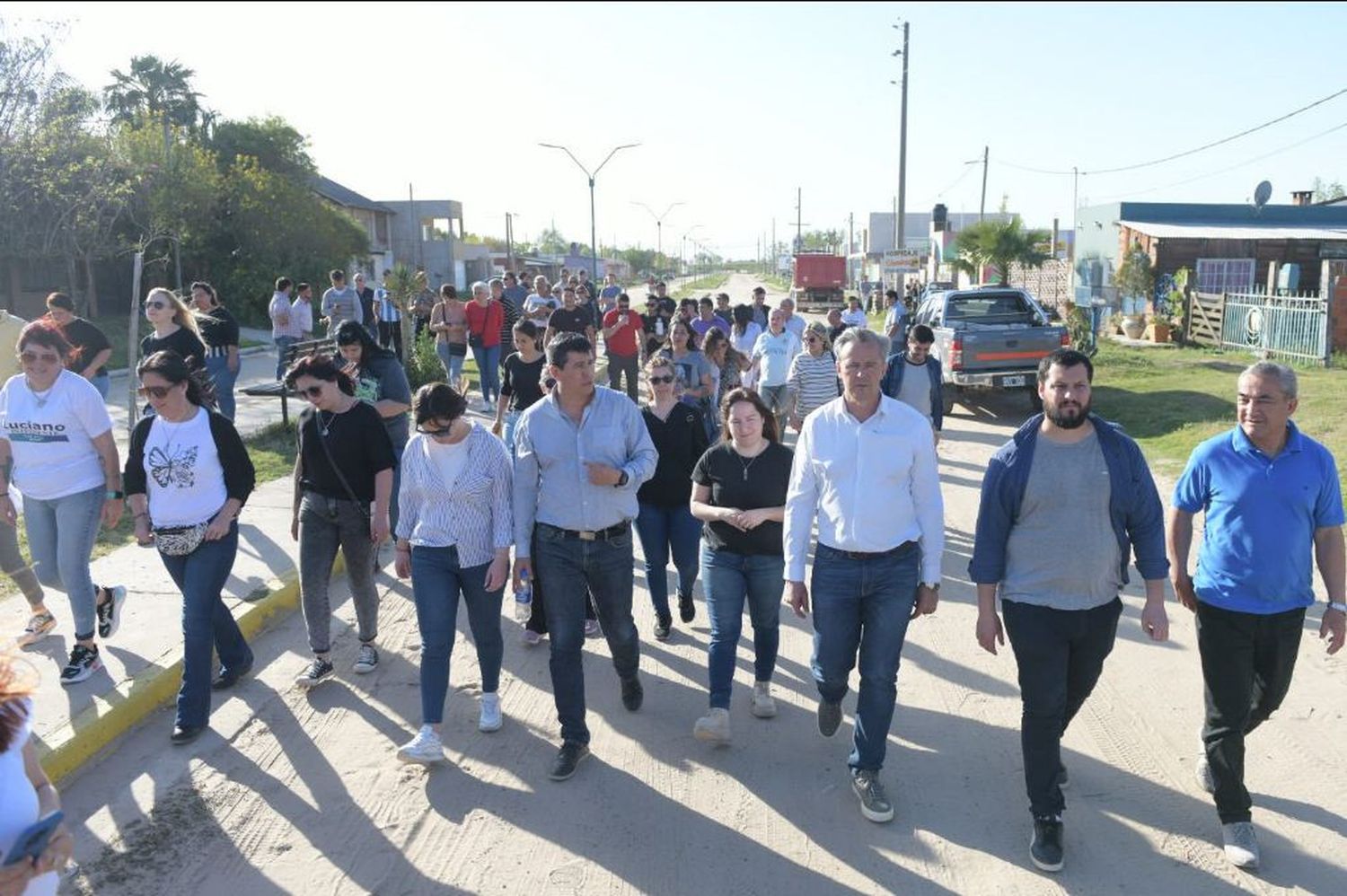 Adán Bahl recorrió el departamento Islas “para dialogar y compartir nuestros proyectos”