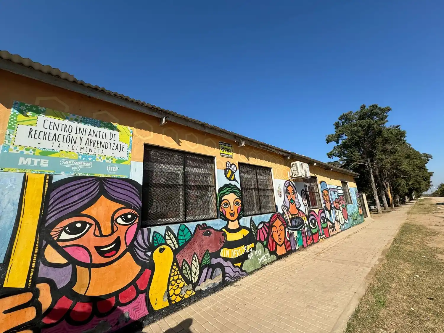 El Centro Infantil, ubicado en Los Cazadores vive horas difíciles y hay reclamos.