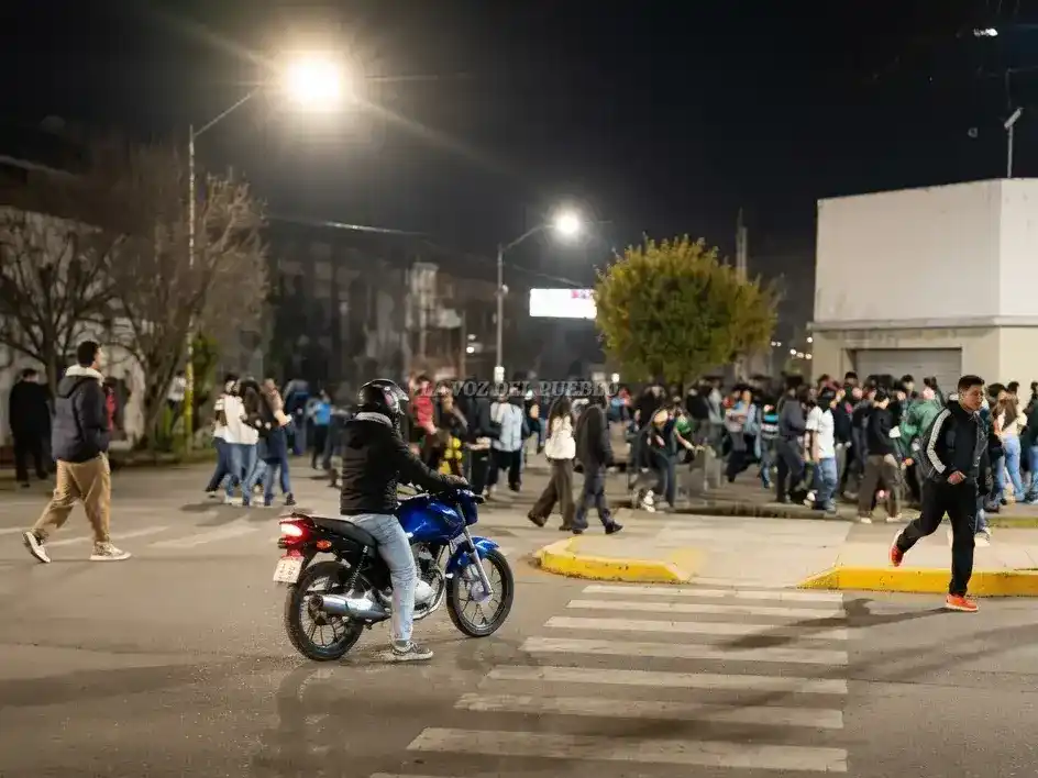 En los festejos tras el partido de semifinales ocurrieron incidentes en distintos puntos de la ciudad