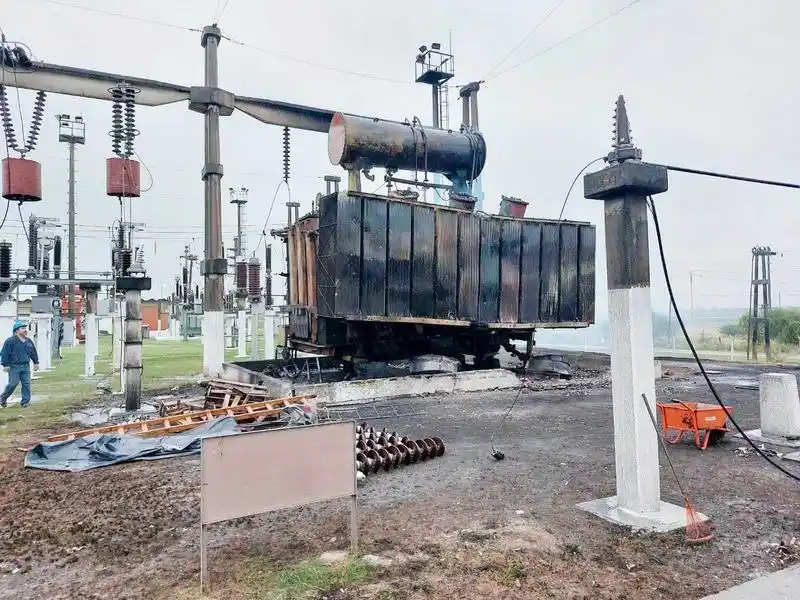 REFSA brindó detalles del incendio del
transformador de Transnea en Clorinda