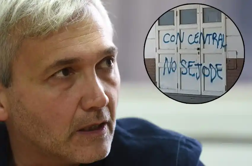 Carloni, sobre las pintadas que aparecieron contra la dirigencia: «Estos ataques no son casuales»