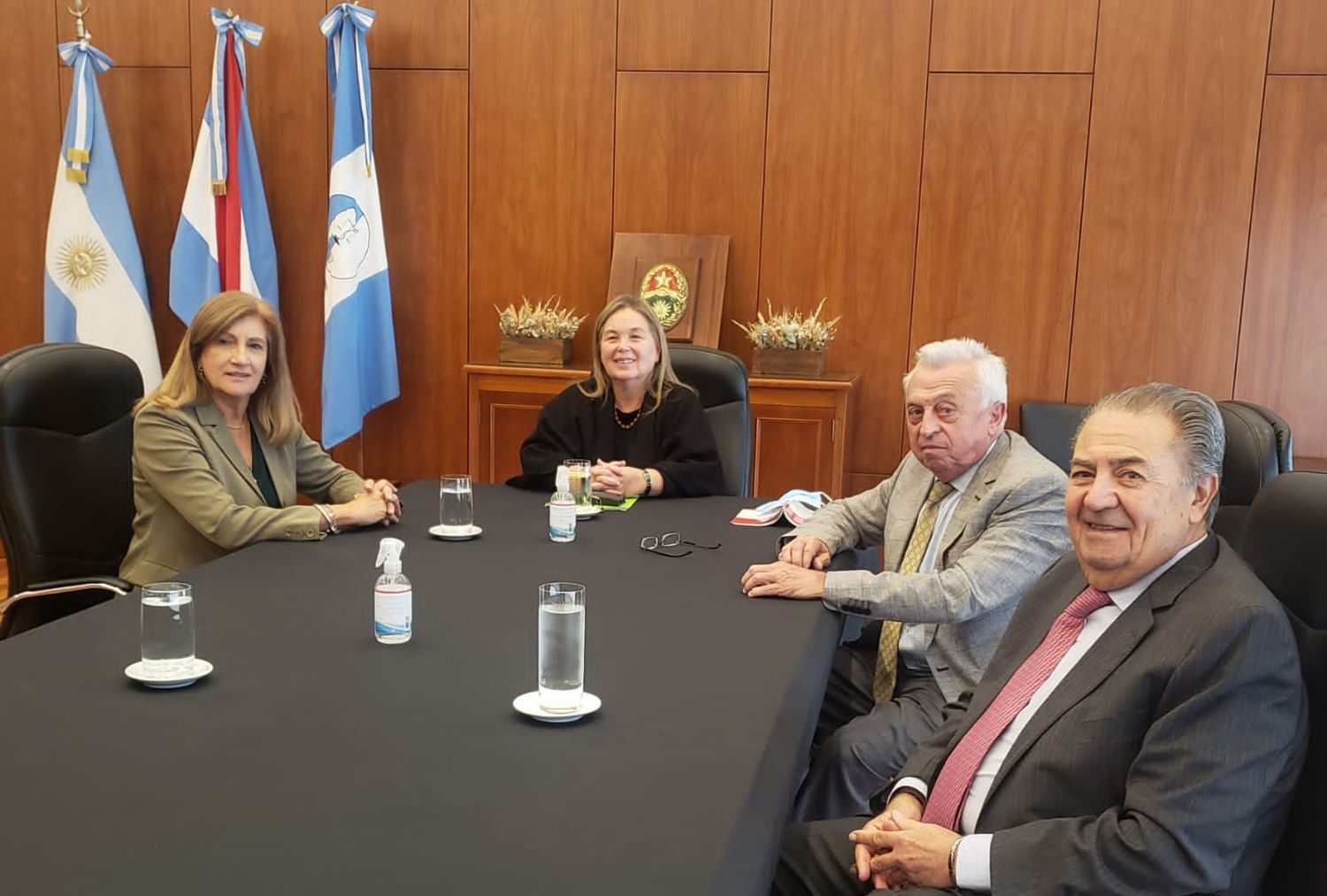 El STJ recibió a la ministra de Gobierno y Justicia