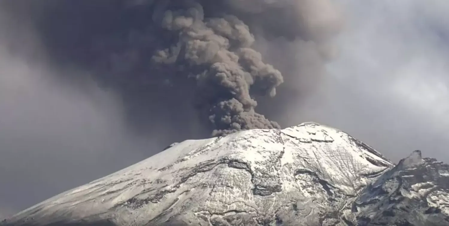 Video en vivo: alerta y temor en México por la actividad del volcán Popocatépetl