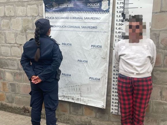 Detienen a una mujer por romper una perimetral con un arma blanca en lo de su expareja