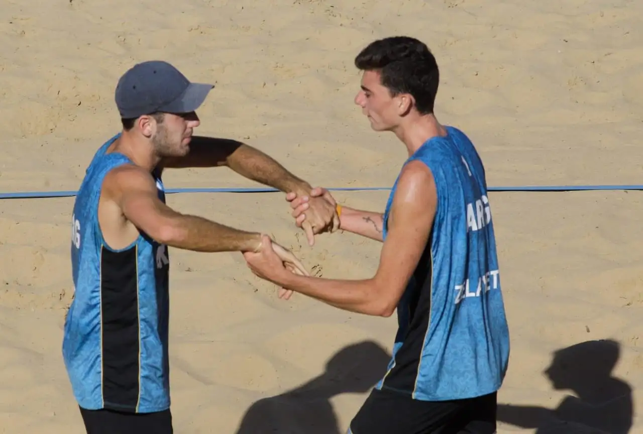 Beach volley: Zelayeta y Amieva, por el bronce