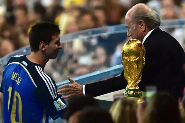 Las palabras de Messi al recibir su premio en el Mundial: "El mejor, pero..." 