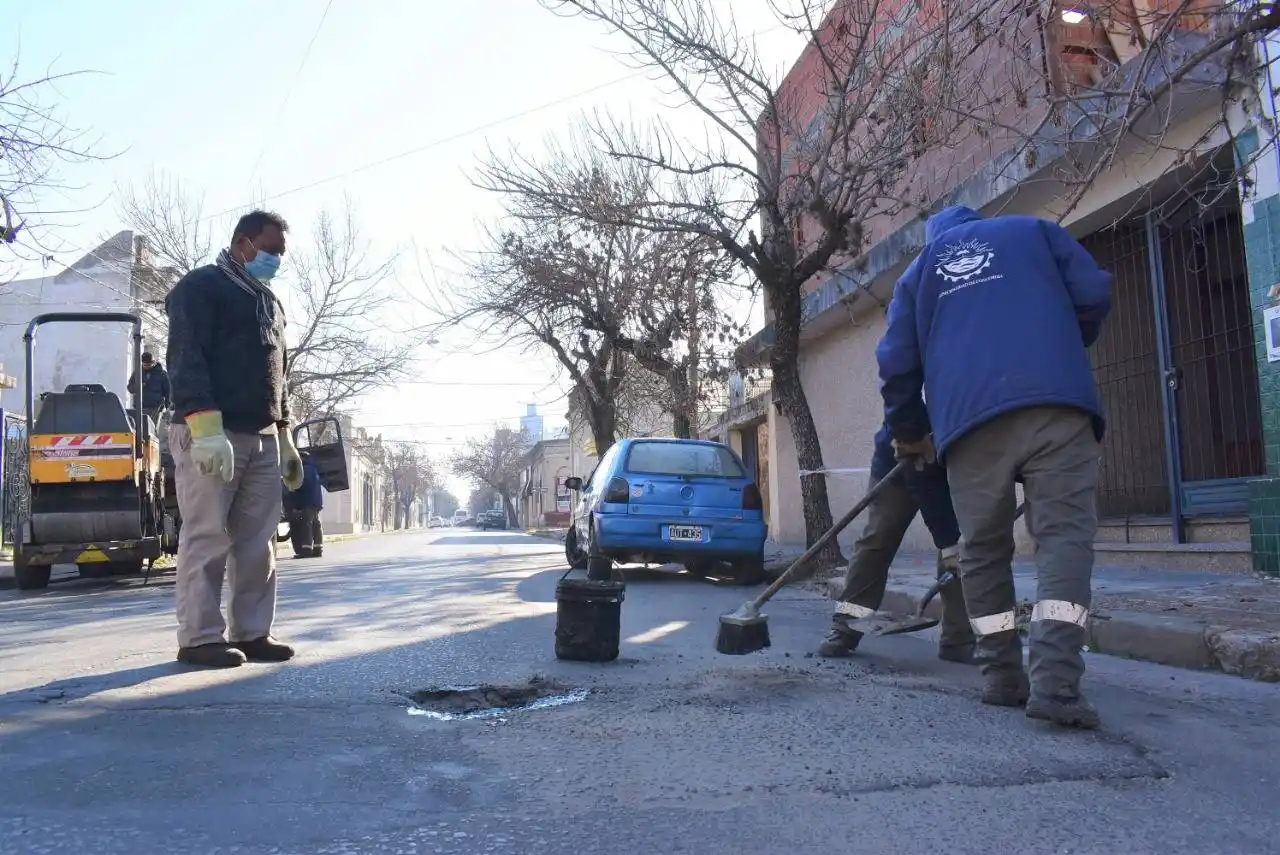 Obras en distintos puntos de la ciudad
