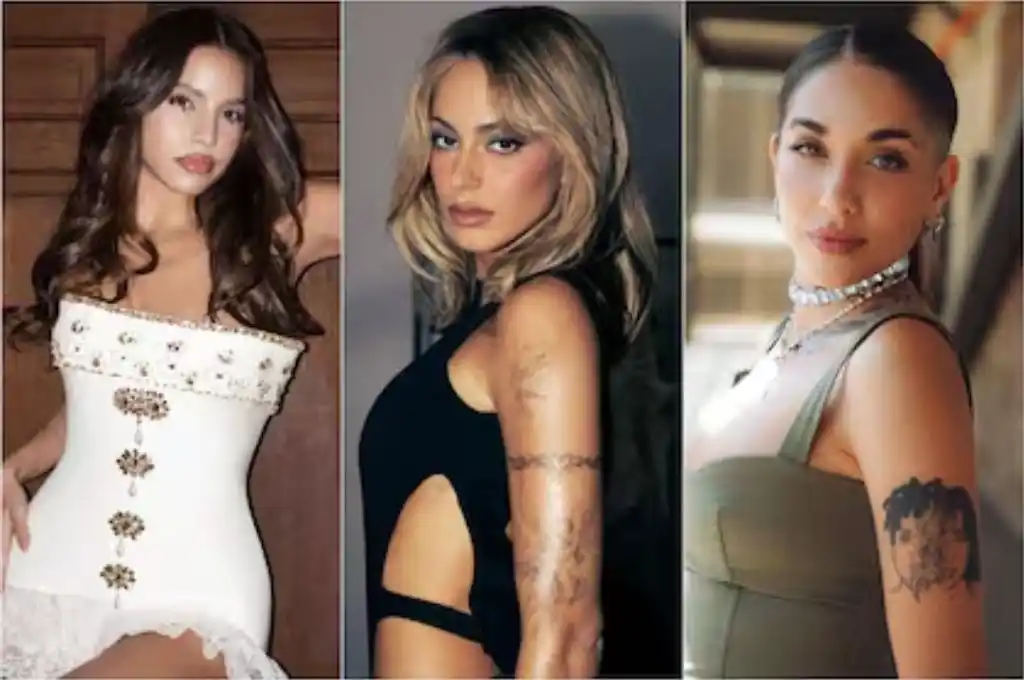 Emilia Mernes- Tini Stoessel- María Becerra