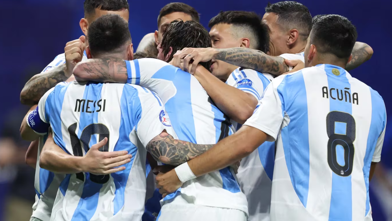 Argentina le ganó a Canadá en el debut en la Copa América