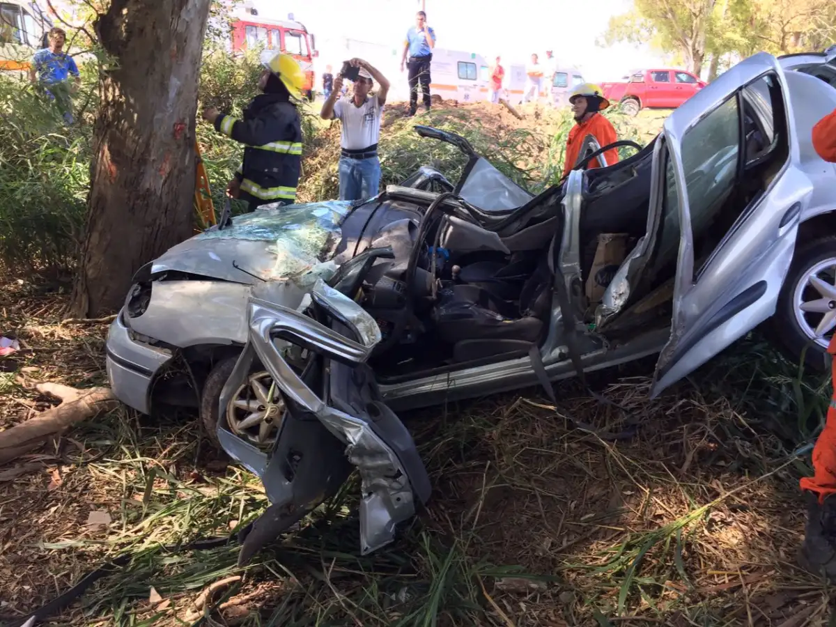 Mujer de nuestra ciudad murió tras accidente en la ruta 1