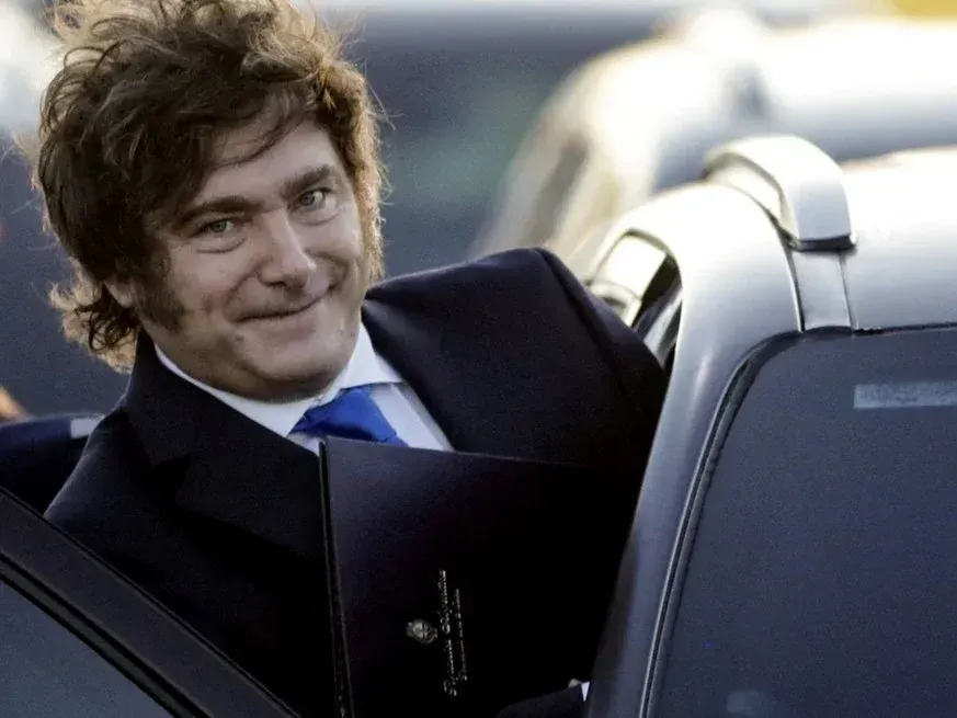Milei difundió un nuevo spot en redes con el lema “La Libertad Avanza o la Argentina retrocede”. Foto: Reuters.