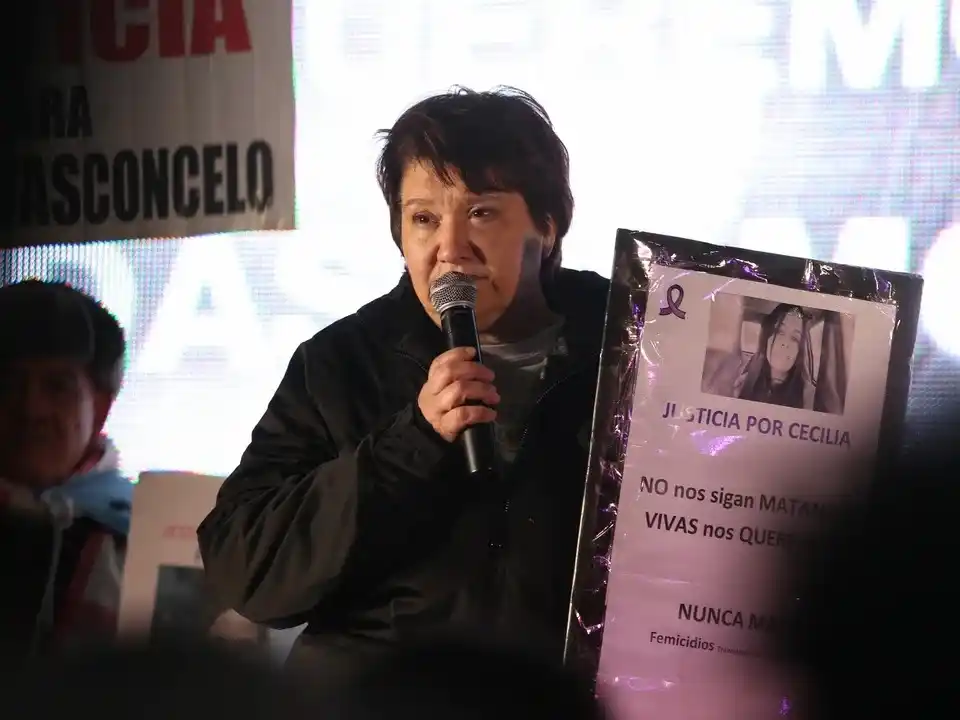 Gloria Romero, madre de la víctima.