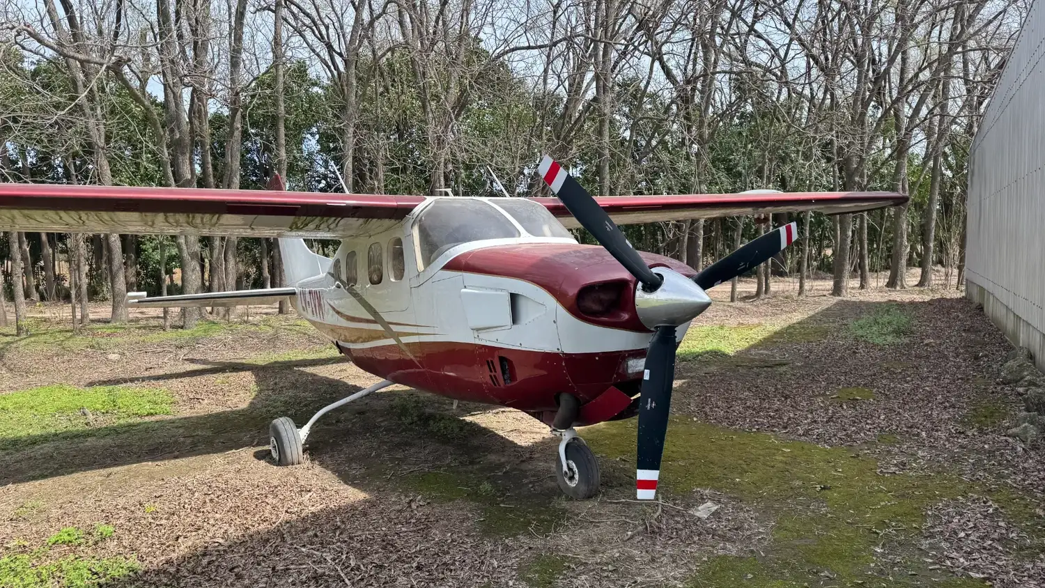 Narcoavión en Aero Club