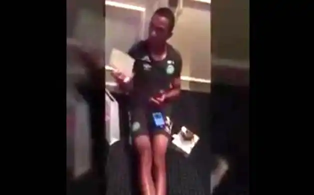 Video: el jugador del Chapecoense que se enteró que iba a ser papá antes de subir al avión