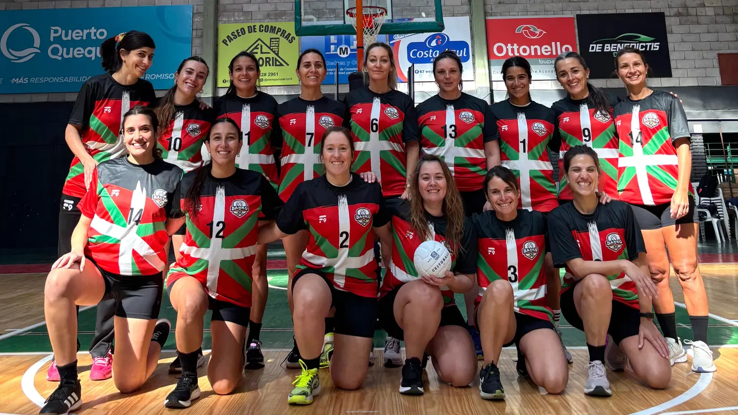El equipo de Centro Basko, que será anfitrión del Torneo "Primavera"