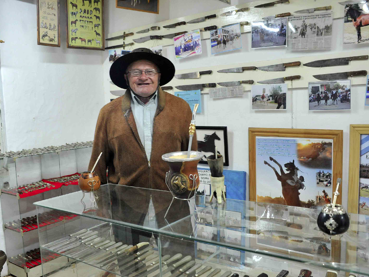 En Frontera, un “alemán”  armó su propio museo criollo     
