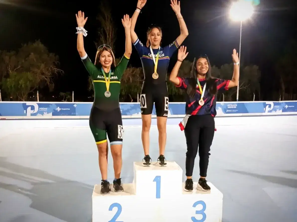 Patín carrera: Aylén Torres cerró el fin de semana con una medalla de plata en San Juan