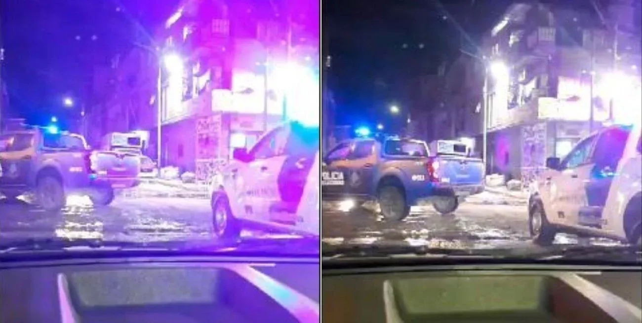 Los ladrones habían robado el automóvil en Lomas del Mirador y fueron perseguidos por la Policía hasta Villa Lugano donde se dieron a la fuga.
