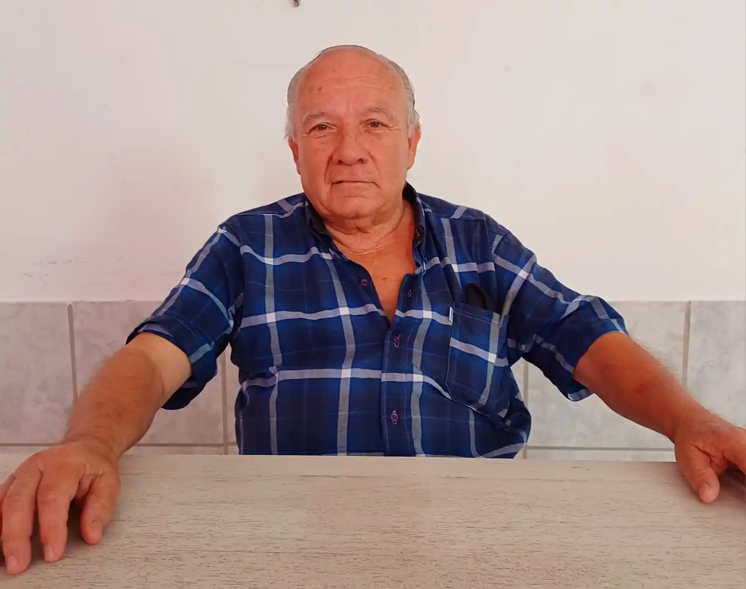 Hugo Balbi, presidente Junta de Gobierno de Montoya, habló sobre la necesidad de buenos caminos