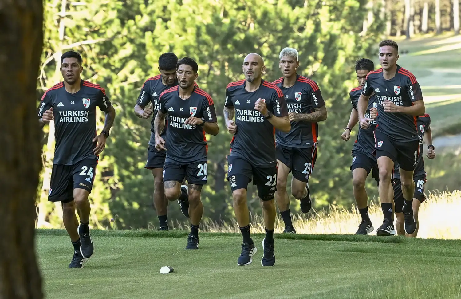 River cumple su pretemporada en San Martín de los Andes.