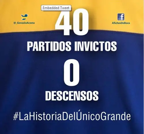 En Twitter los hinchas de Boca se ríen del fin del invicto del equipo de Gallardo