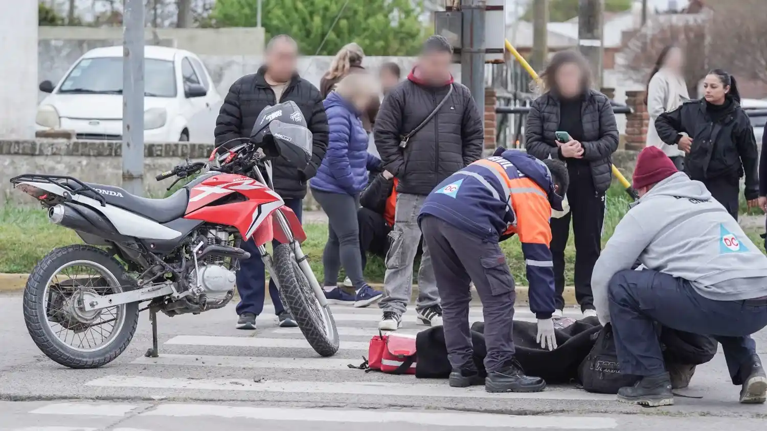 Policiales choque