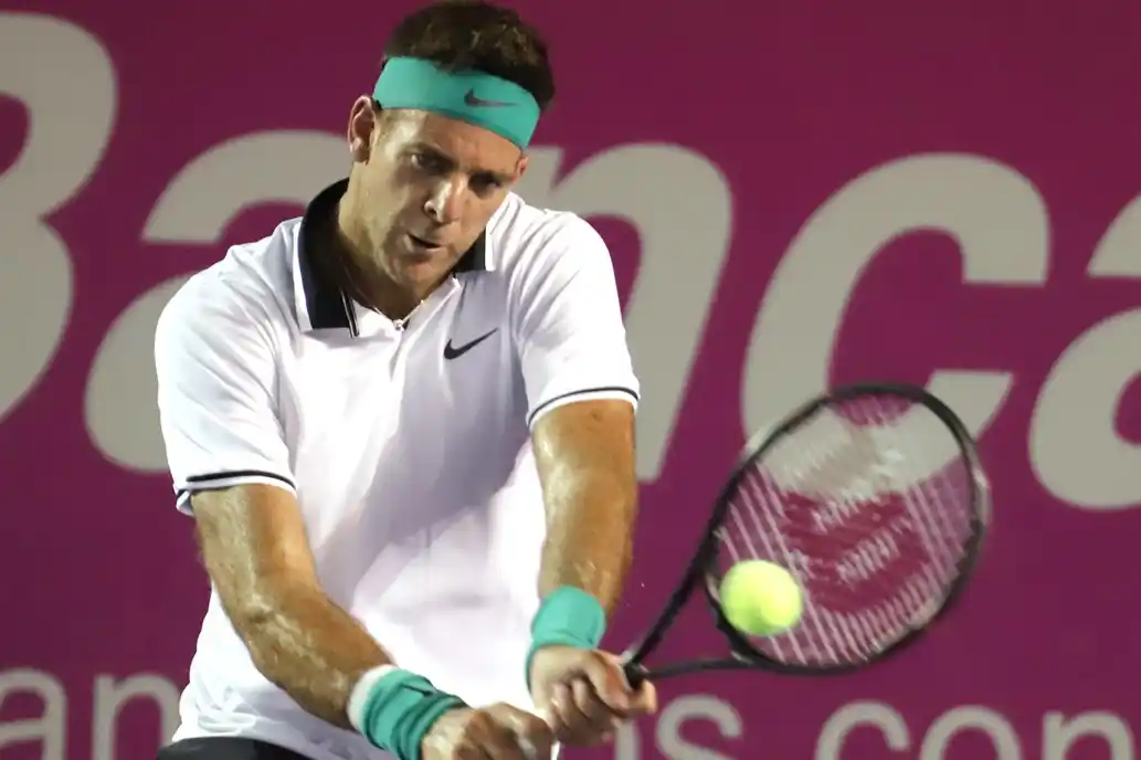 Por una molestia en su muñeca, Del Potro se dio de baja de Toronto