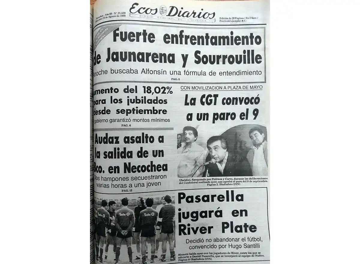 Miércoles 24 de agosto de 1988