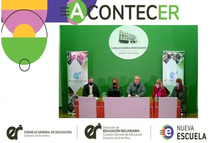 El CGE lanzó el programa Acontecer:  Hacia la reconfiguración de la escuela  secundaria entrerriana