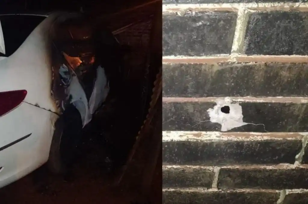 Misiones: balearon la casa y quemaron el auto de la jefa policial de San Vicente