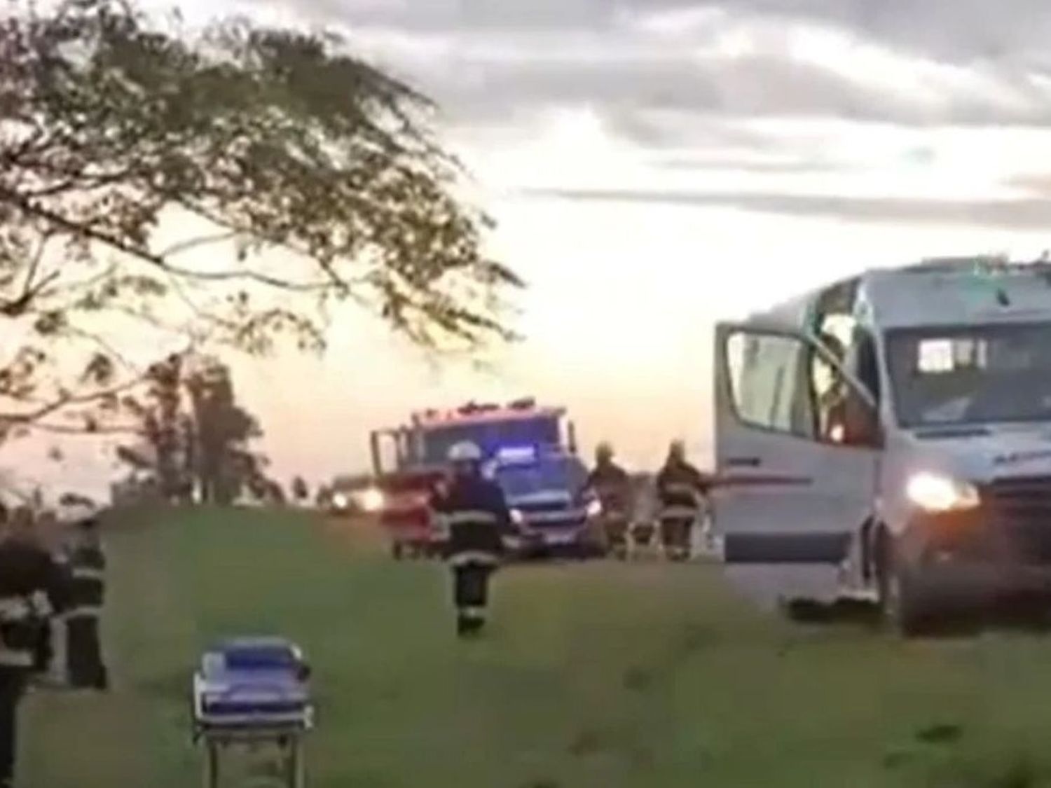 San Carlos: grave choque dejó cuatro jóvenes heridos