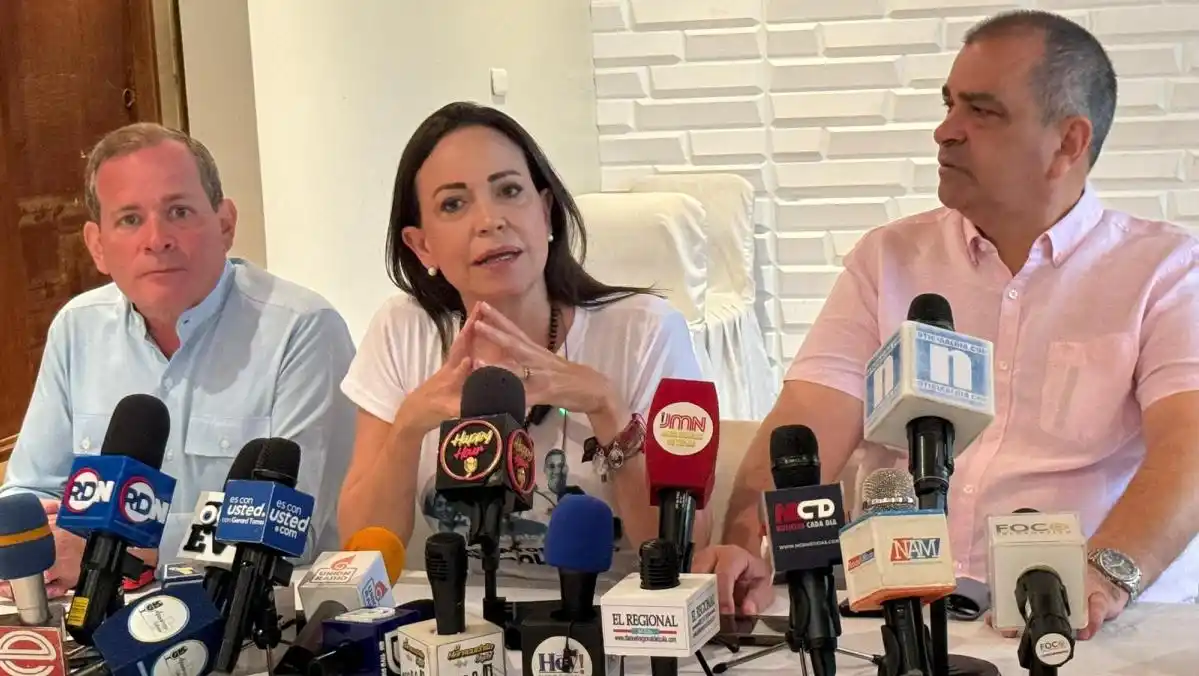 QUIEREN IMPEDIR QUE HAGA CAMPAÑA POR EL CANDIDATO: María Corina afirma que Edmundo reivindica el 22Oct