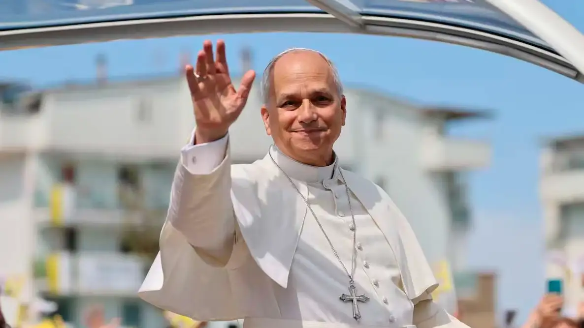 El papa León XIV.