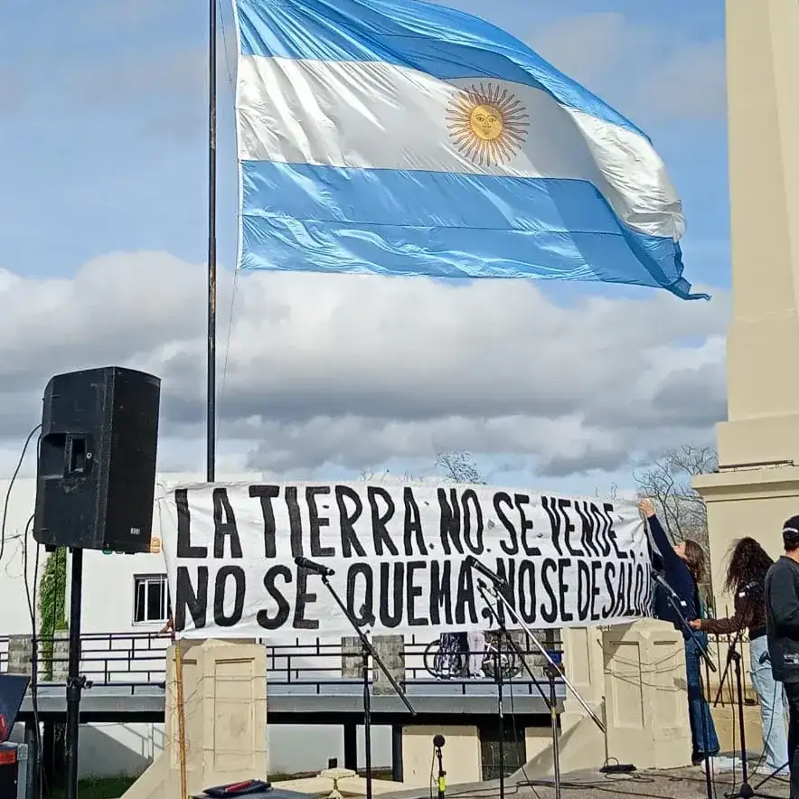 Harán una concentración esta tarde en rechazo a la Ley de Inviolabilidad de la Propiedad Privada