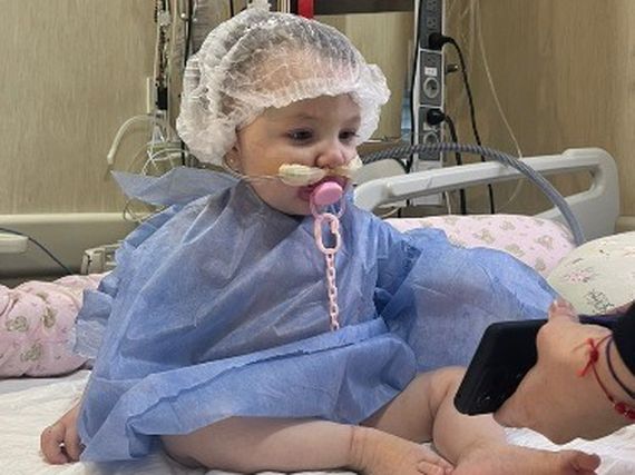Inés continúa recuperandose y ya salió de hiperterapia