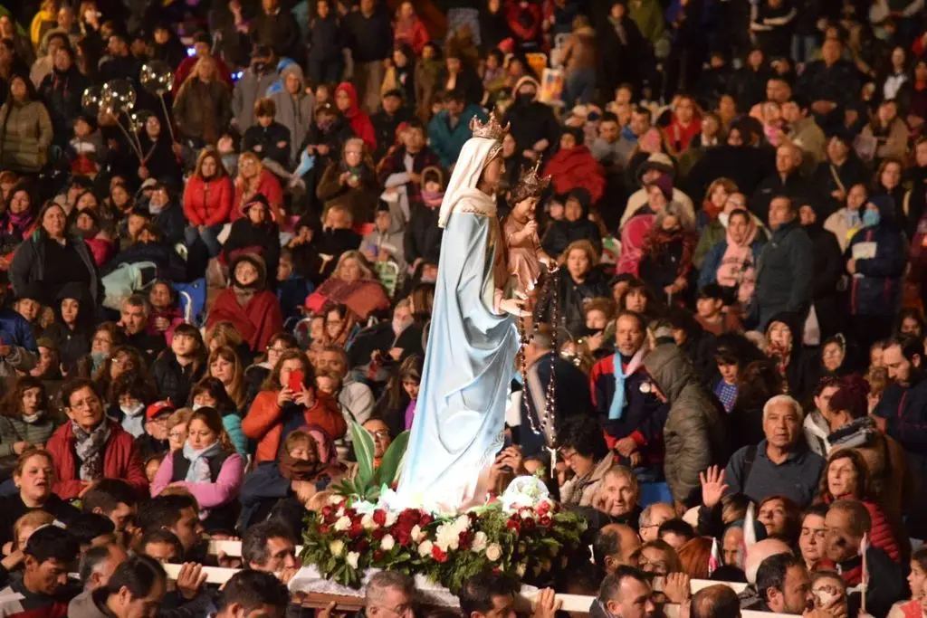 La devoción por la Virgen del Rosario de San Nicolás mueve a miles de peregrinos los 25 de septiembre.