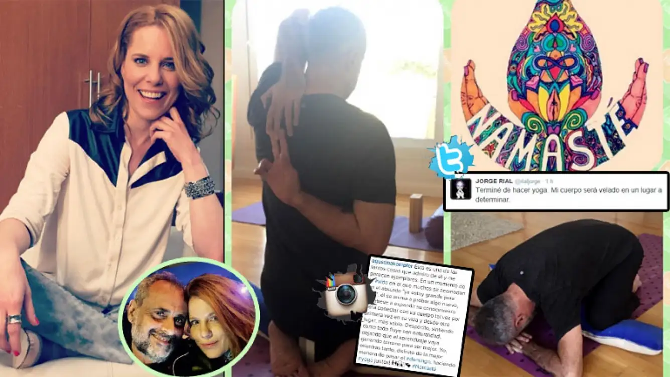 Jorge Rial enamorado: Hace yoga como Agustina Kämpfer