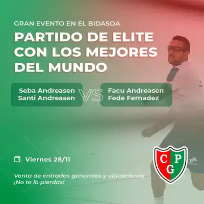 Noche de paleta de elite en el Bidasoa con figuras internacionales