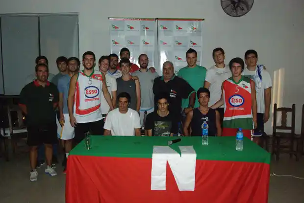 Neptunia presentó el plantel que jugará la Liga Provincial de Básquet