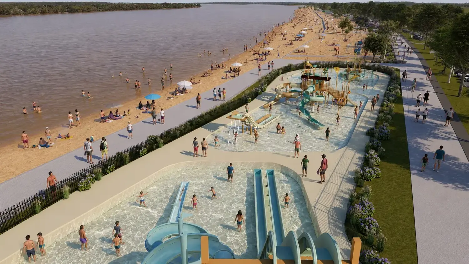 La Justicia desestimó la demanda de Ciudad Futura contra las obras del nuevo parque acuático