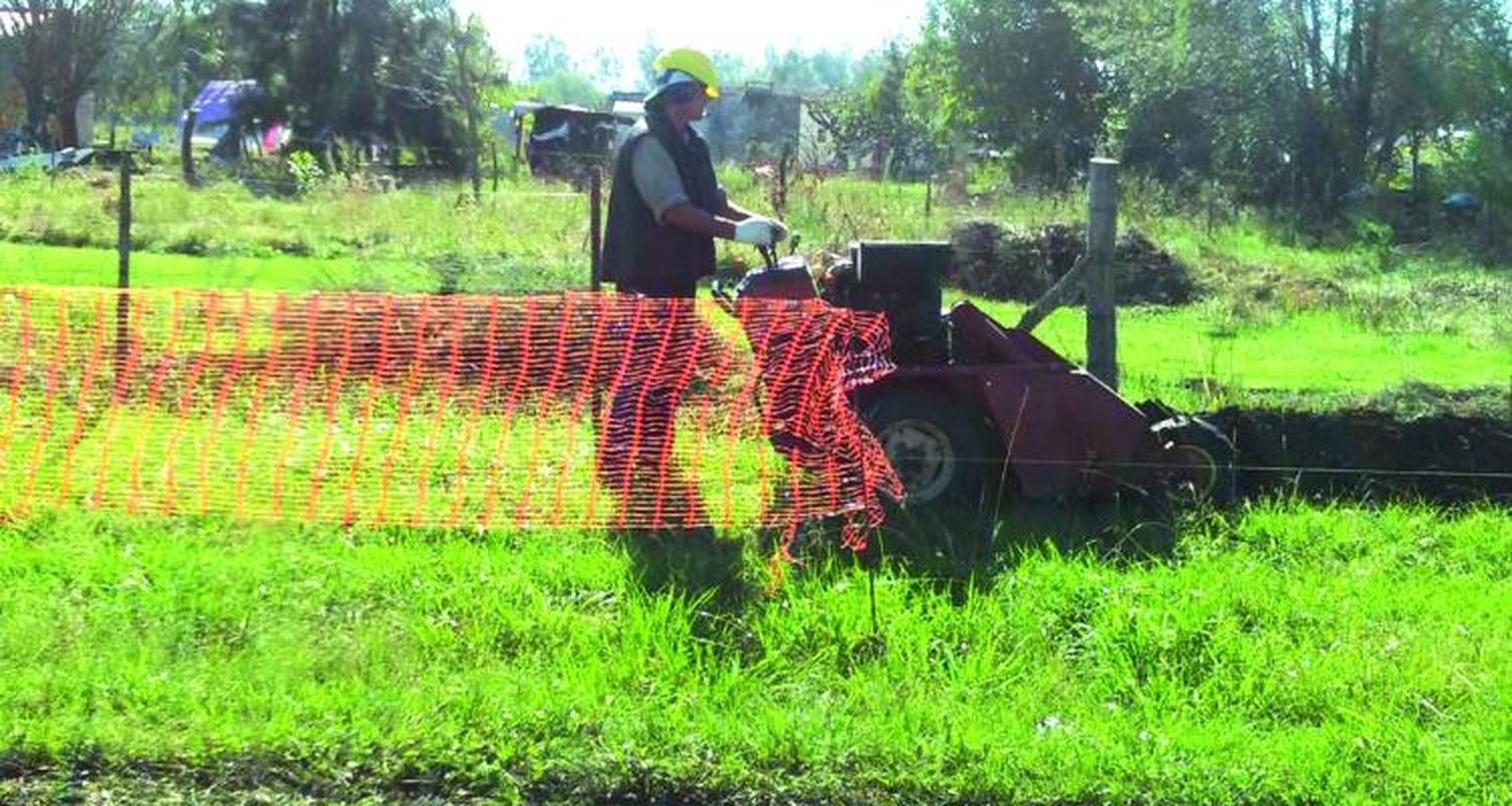 Llega el gas a Doyle y Santa Lucía