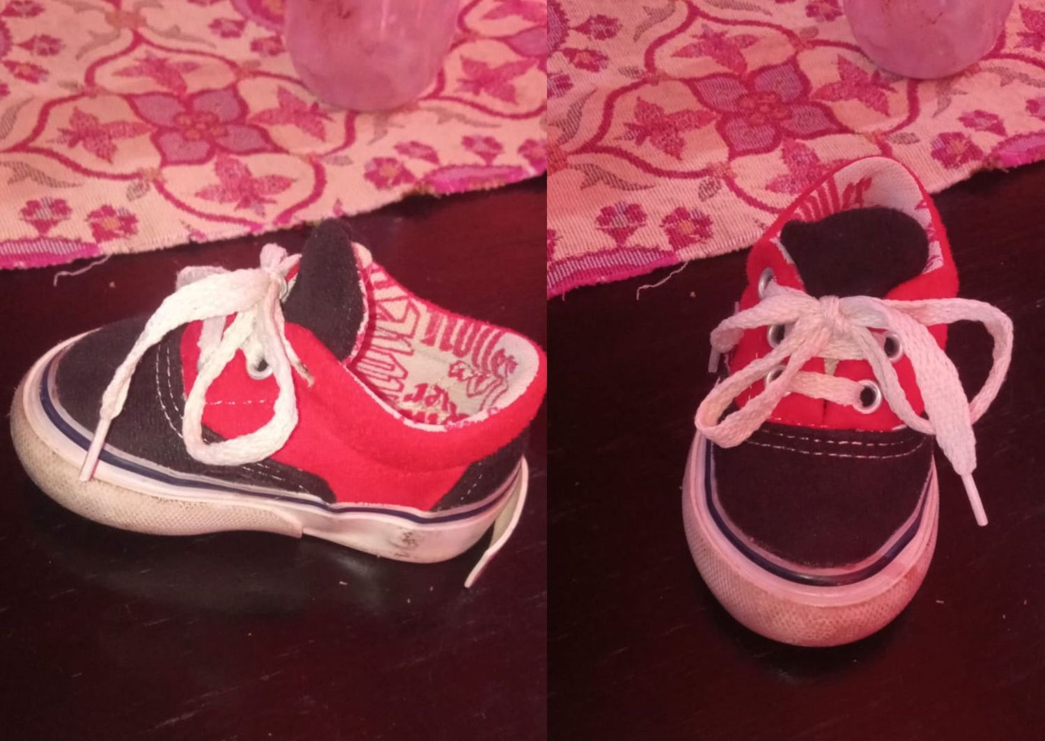 Perdieron zapatilla de bebé