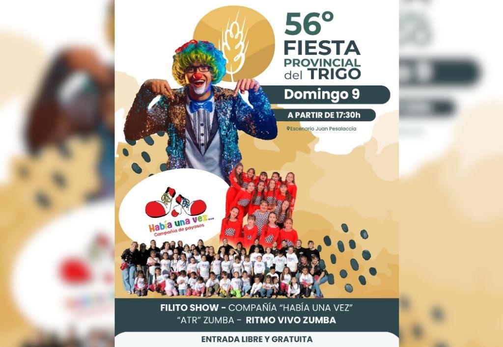 Fiesta del Trigo: Filito show llega con su espectáculo para los más chicos