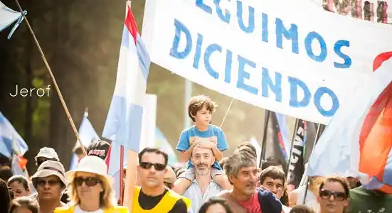 11° Marcha al puente: Mirá todas las imágenes 