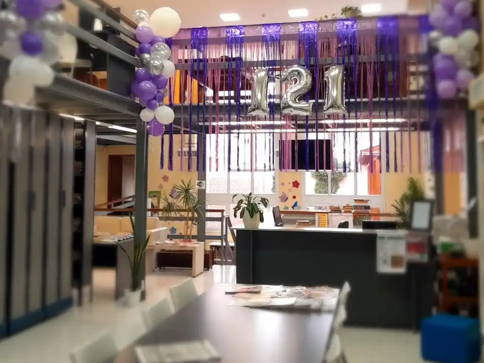 El interior del lugar ya se viste de gala para lo que será una celebración más que especial